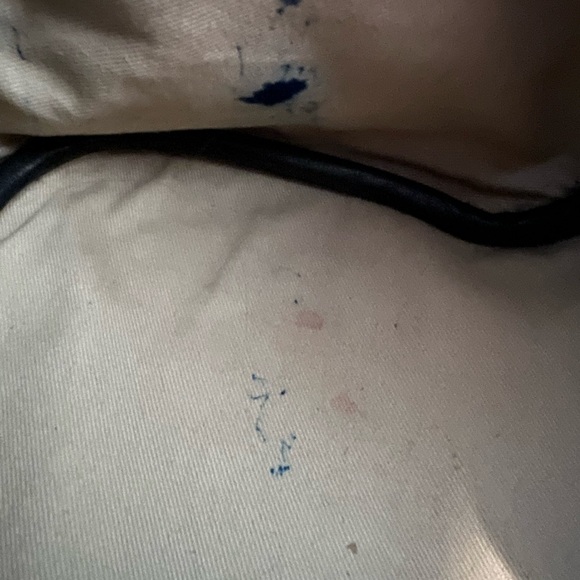 Chloe Owen Leather Shoulder Bag, Full Blue - Picture 4 of 10